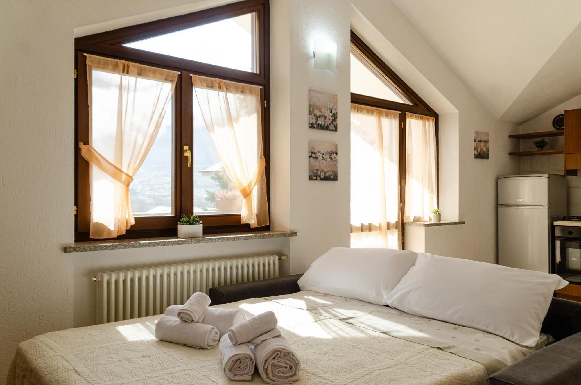 Sarre Skyline Apartment - Relax In Valle D'Аоста Экстерьер фото